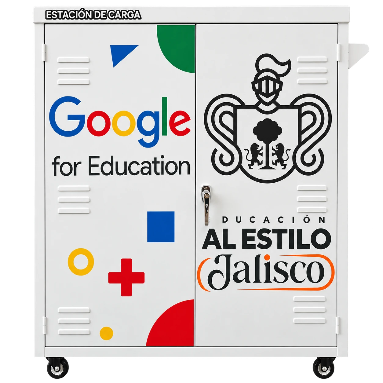 Aula Google con las puertas cerradas